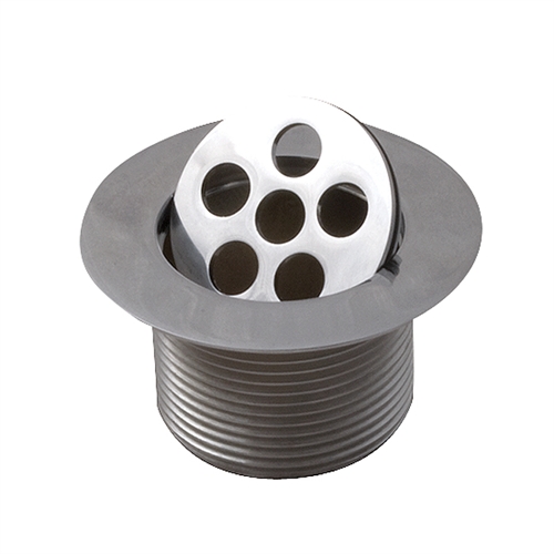 Shower Tray Waste with Removable Easy Clean Grid. Notjusttaps.co.uk