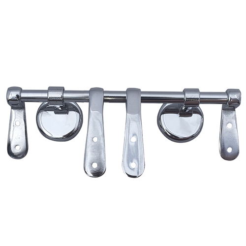 Replacement Toilet Seat Hinges - Chrome Finish