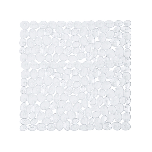 Pebble coordinated Bath & Shower Mats Clear Notjusttaps.co.uk
