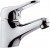 Thermassure 'Anti-Scald' Curved Handle Basin Mixer Tap