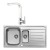 MC90 1.5 Bowl & Drainer Kitchen Sink with Reginox Venta Tap | Special Price