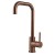 Crystal copper kitchen tap