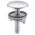 Chrome Plated Tap Hole Cover and Nut