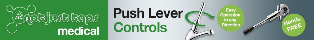 Push lever timed flow controls