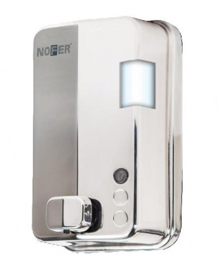 Nofer Stainless Steel Heavy Duty Soap Dispenser