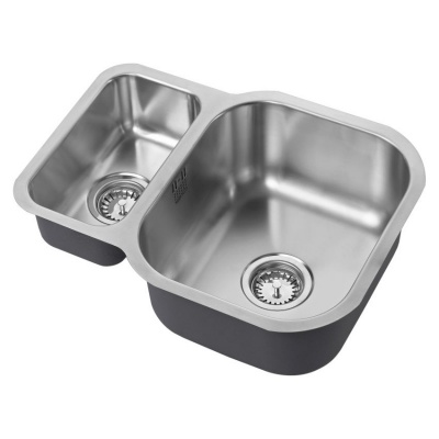 Etro Duo Double Bowl Undermount Sink