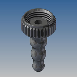 The Arboles Serrated Spout Nozzle  - 1/2'' BSP