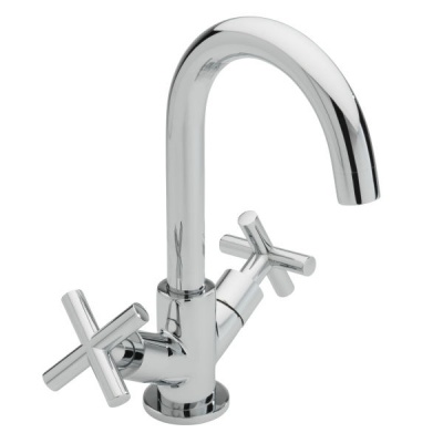 Avant cross handle swivel spout monobloc basin mixer