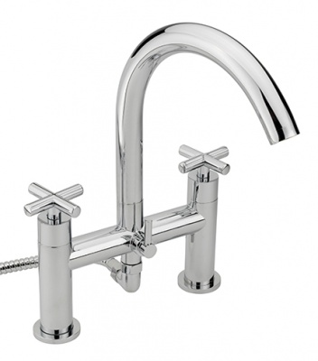 Avant cross handle bath shower mixer tap