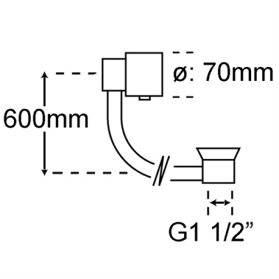 Minima Combifill Bath Filler & Pop Up Waste