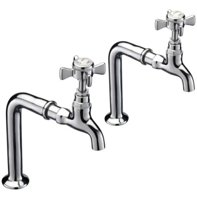 York Pillar Taps on Stands