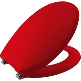 Bemis Care Visual Assist Toilet Seat - Assistive Red