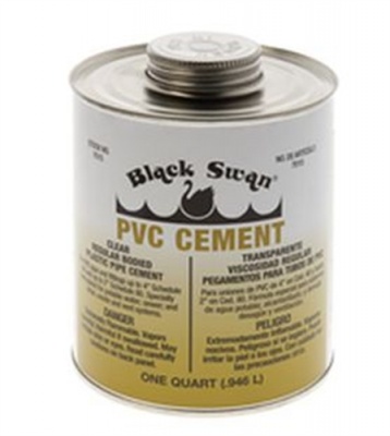Black Swan PVC Cement | Solvent based pvc pipe cement