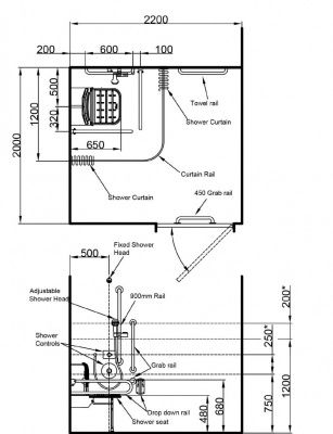 Exposed Valve Doc M Shower Packs