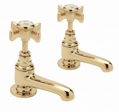 Churchman gold basin taps