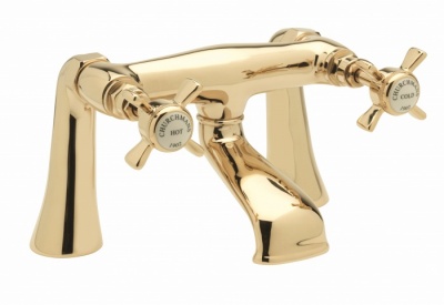 Churchman gold bath filler tap