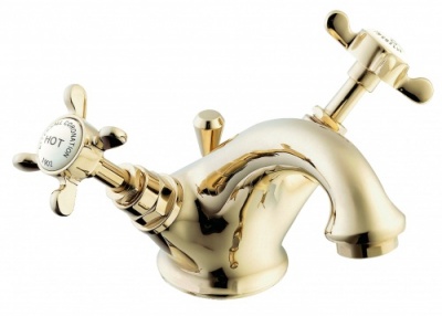 Deva Coronation Gold Monobasin Mixer