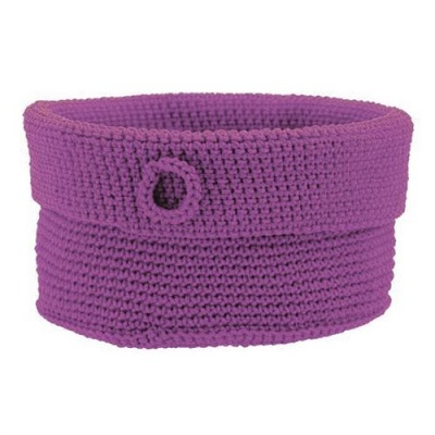 Confetti Bathroom Basket - Purple