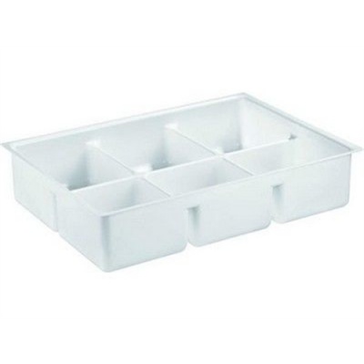 Deep Dental/Lab Drawer Insert - 6 Storage Compartments