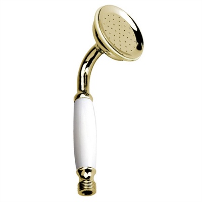 Replacement Gold Plated Edwardian Shower Handset