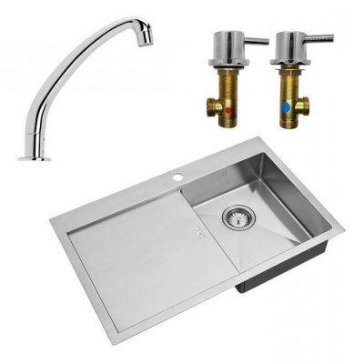 Zen Accessibility Kitchen Set | Disabled Use Tap and Accessible Sink