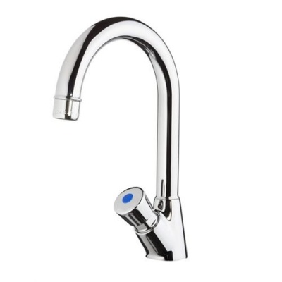 Hart High Swivel Spout Self Closing Basin Tap