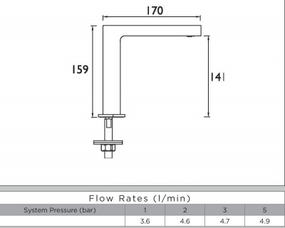 Bristan S3 Automatic Extra High Spout Sensor Tap | WRAS Approved Sensor Taps