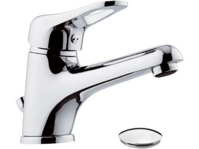 Kiss Longer Reach Basin Mixer with Pop Up Waste