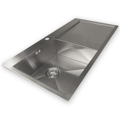 Zen Uno 51F Bowl & Drainer Kitchen Sink