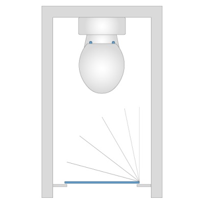 Nursery 'Lollipop' Enclosed Between Walls - 1 Cubicle Pack