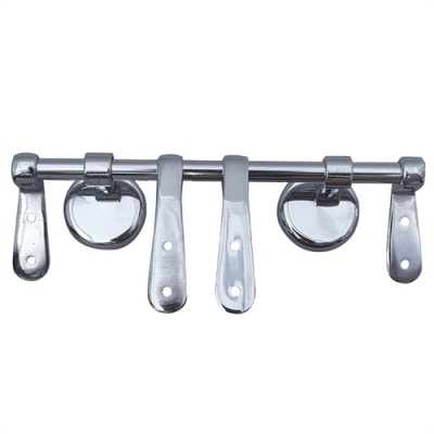 Replacement Toilet Seat Hinges - Chrome Finish