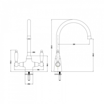 Traditional and Period Kitchen Taps - NotJustTaps.co.uk