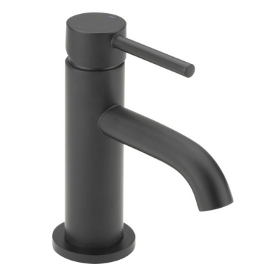 Ergo Matt Black Cloakroom Basin Mixer