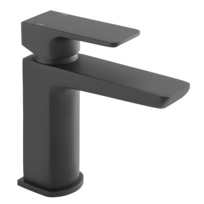 Raven Matt Black Mono Basin Mixer