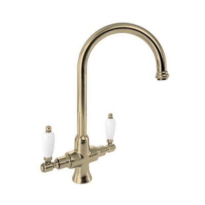 Georgian Gold Mono Mixer Tap | Gold Kitchen Tap