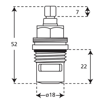 Standard Quarter Turn Valves for Kitchen & Bathroom Taps