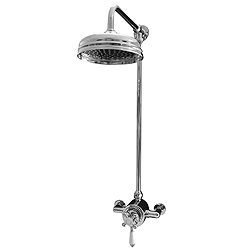 Traditional Thermostatic Dual Control Shower
