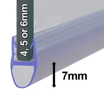 Universal Tubeseal Shower Screen Seal