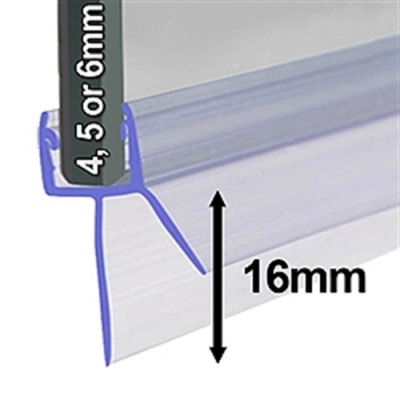 Universal Shower Screen Seal - Shower Wiper Seal