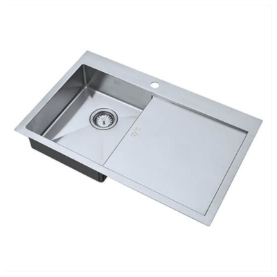 Zen Uno Accessible Kitchen Sink and Drainer | Shallow Bowl