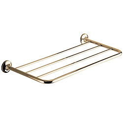 Ascot Towel Shelf - Gold