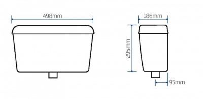 Diplomat Lever Cistern