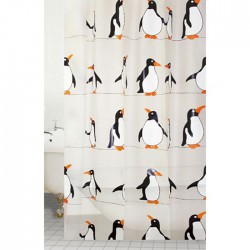 Fun Penguins Shower Curtain