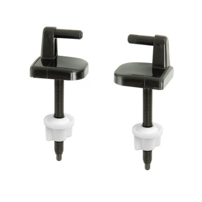 Bemis Toilet Seat Hinges - Black