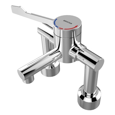 Bristan HTM64 Thermostatic Deck Mounted Mixer Tap | HTM04-01 Hospital Tap