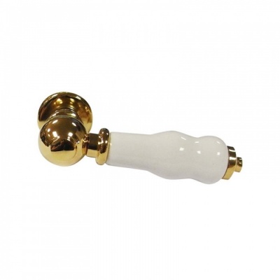 Ceramic Cistern Handle - Gold