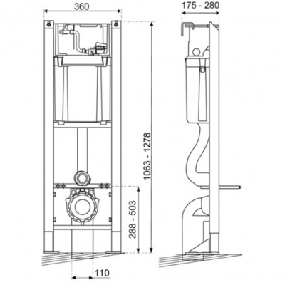 Chrono WC Frame by Wirquin