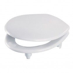 Wirquin Pro Raised Height Toilet Seat With Cover