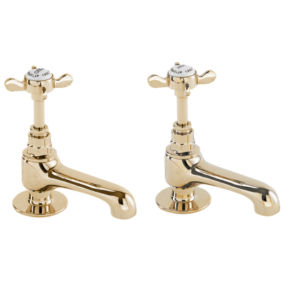 Deva Gold Basin Taps (pair)