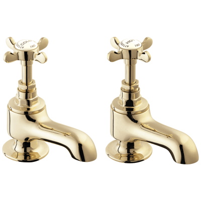 Deva Coronation Gold Bath Taps